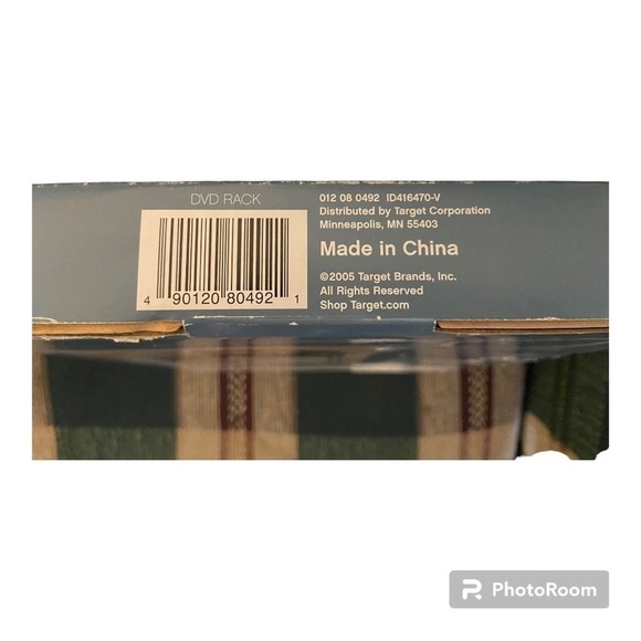 3 for $15 💜 New in box! Plastic & Metal DVD Rack -holds 15 - Picture 3 of 4